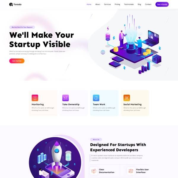 startup